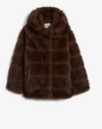 Apparis CEL Mink Hooded Coat