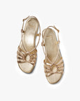 BEEK LIVIA GOLD SANDAL