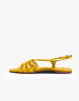 BEEK LIVIA LEMON KNOTTED SANDAL