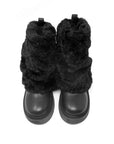 BLACK VEGAN MOTO BOOT