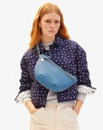 ClareV Desert Blue Perf Grande Fanny