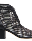 DANIELLA SHEVEL BLACK MESH BOOTIE