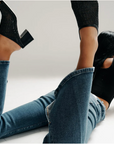 DANIELLA SHEVEL BLACK SALMA MULE