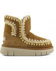 Eskimo Bounce Boot Overstitching in Cognac