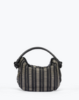 FREDA SALVADOR BLACK & CREAM ELIS BAG
