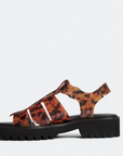 FREDA SALVADOR DARY LUG SOLE FISHERMAN TORTOISE PVC