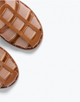 FREDA SALVADOR LIMITED EDITION STONE MESH SERA FISHERMAN SANDAL