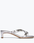 SILVER STUD MULES