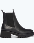 Freda Salvador Brooke Rain Resistant Boot in Black Calf