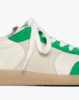 FREDA SALVADOR GREEN AND IVORY SNEAKER