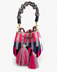 GUANABANA CROSS BODY M BAG FUCHSIA MULTI