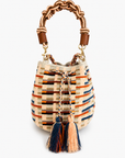GUANABANA CROSS BODY M BAG PEACH MULTI