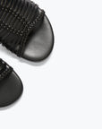 FRĒDA SALVADOR: JUDY WOVEN BLOCK HEEL SANDAL