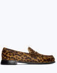 FRĒDA SALVADOR: LEOPARD CALF HAIR ELBA LOAFER