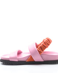 Lanapo Bella Orange and Pink Sandal