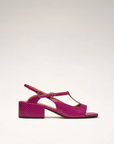 NOMASEI ROOFTOP EMBOSSED MAGENTA SANDAL