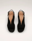 NOMASEI TAXI SANDAL CAMOSCIO BLACK