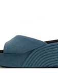 ROAM denim wedge sandal