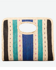 Square Straw Beach Tote