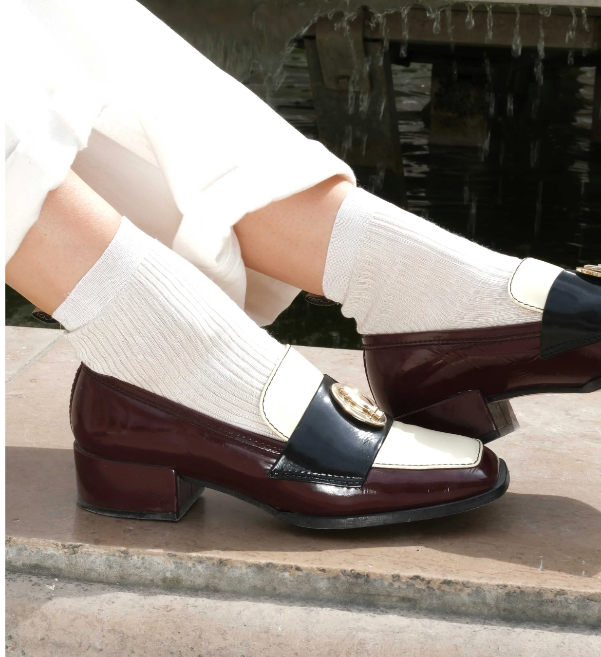 NOMASEI NONO TRICOLOR LOAFER