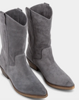 Ivylee Copenhagen: Tracy Dark Grey Suede Boot