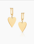 Thatch: Amaya Heart Earrings