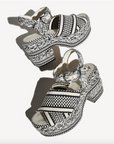 Amambaih: GALA HIGH PLATFORM SANDALS