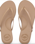 SOLÉI SEA: INDIE PATENT STRAP SANDAL