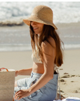 STRAW BELMAR HAT