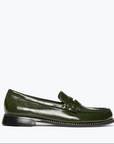 FRĒDA SALVADOR: ELBA GREEN PATENT LOAFER