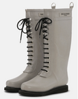 Ilse Jacobsen: Knee Lace Up Rubber Boots