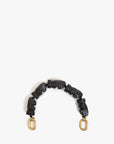 CLARE V: Black Knights Top Handle Strap