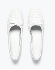 White Ballet Flat