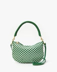 clare v fern and mist woven checker petit moyen