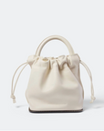 freda salvador bone calf bucket bag