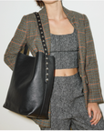 freda salvador cala studded tote