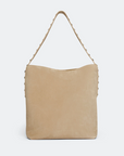 freda salvador stucco suede tote