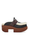 4CCCCEES SHEARLING MULES 