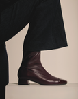 AUGUSTA LAURIE BURGUNDY BOOTIE