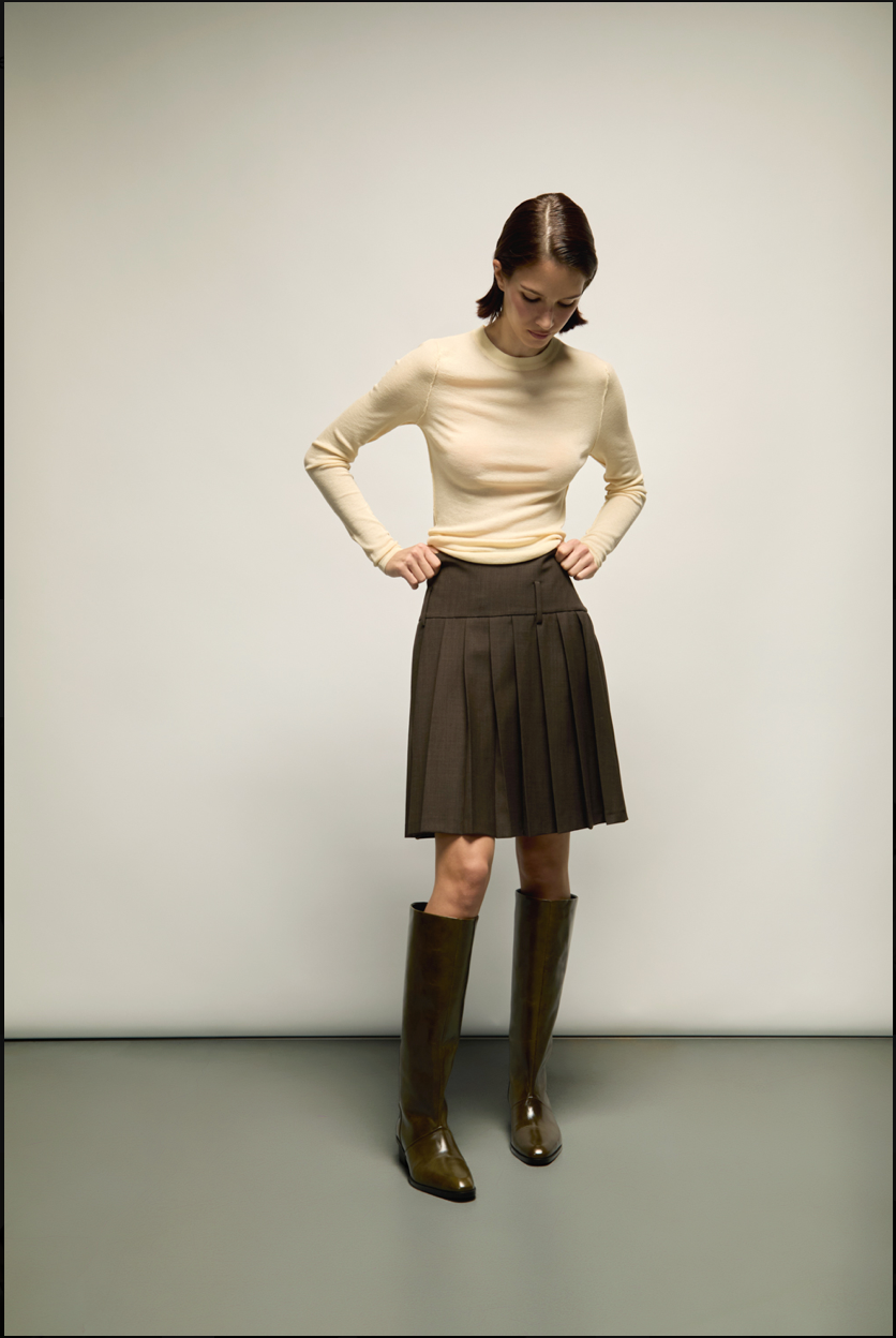 AUGUSTA SARAH KHAKI BOOT 