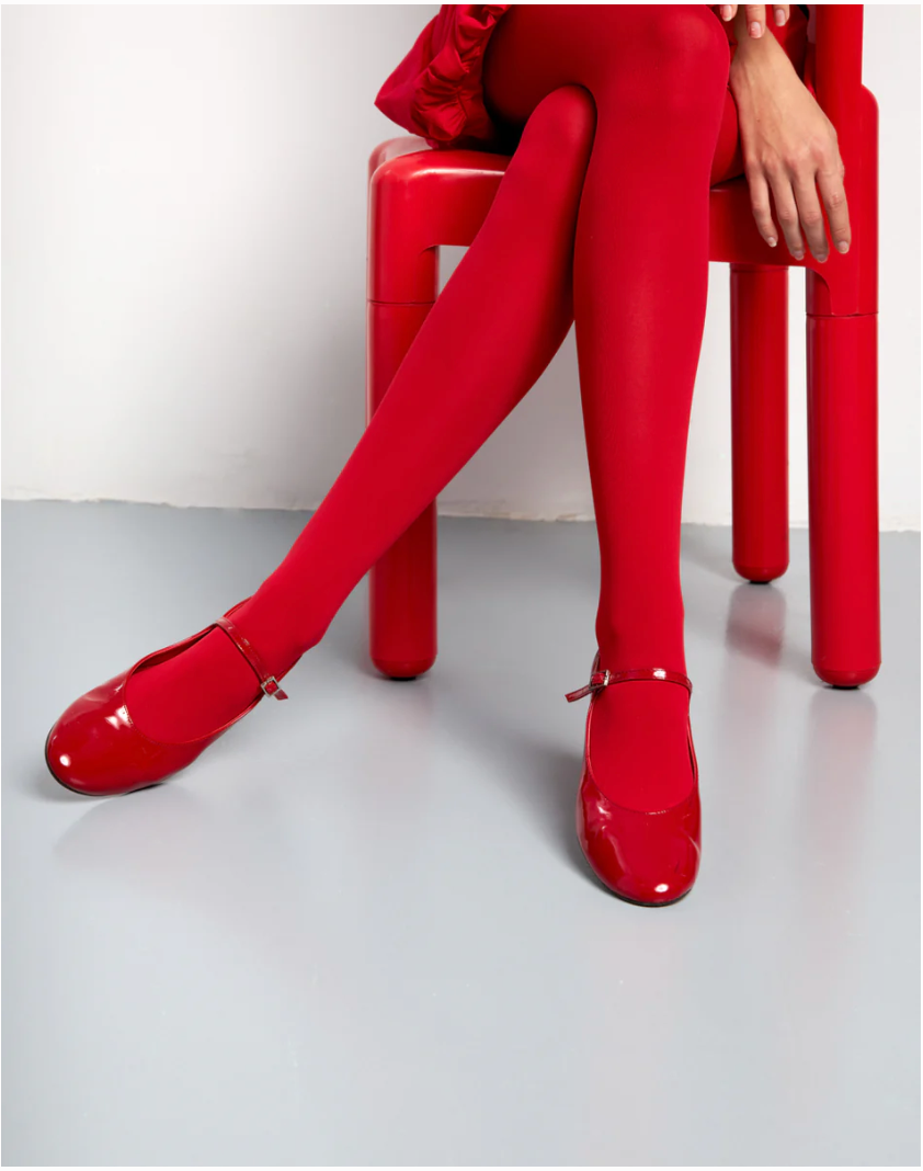 Augusta Emilia Red Patent Mary Janes