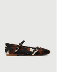 Augusta Julieta Mary Jane Dark Cowhide 