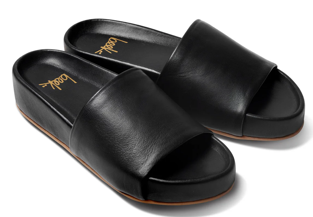 BEEK BLACK PELICAN SANDAL