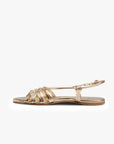 BEEK GOLD KNOTTED SANDAL 