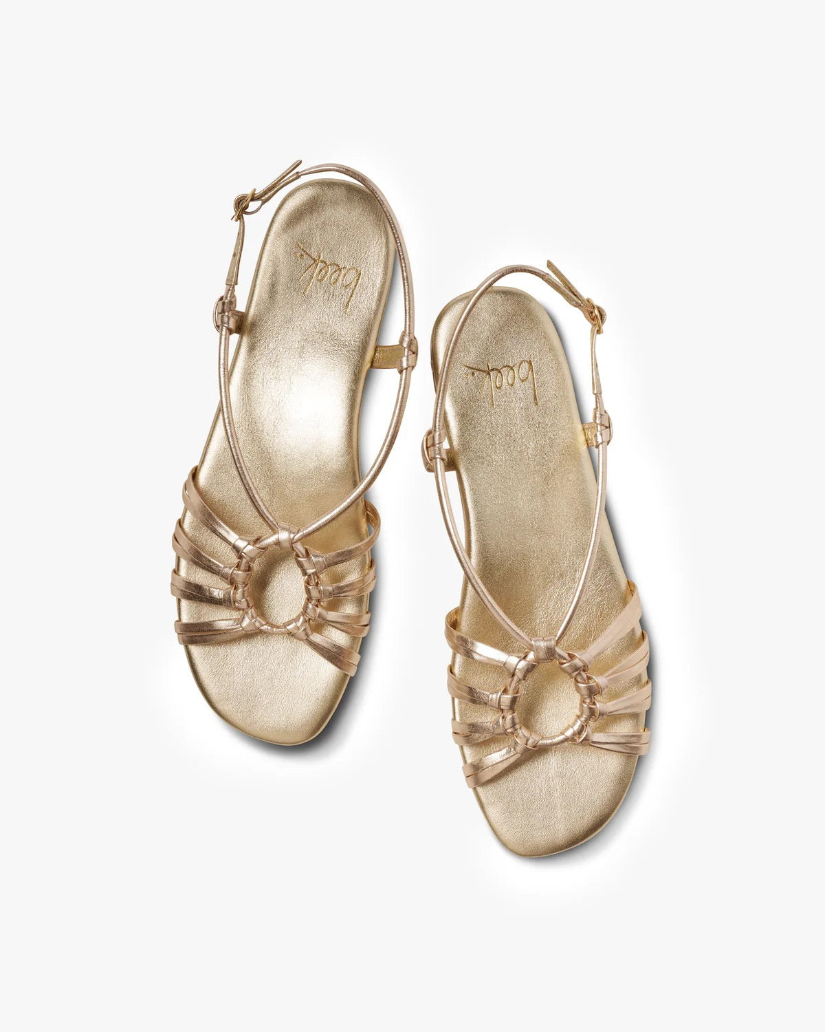 BEEK LIVIA GOLD SANDAL