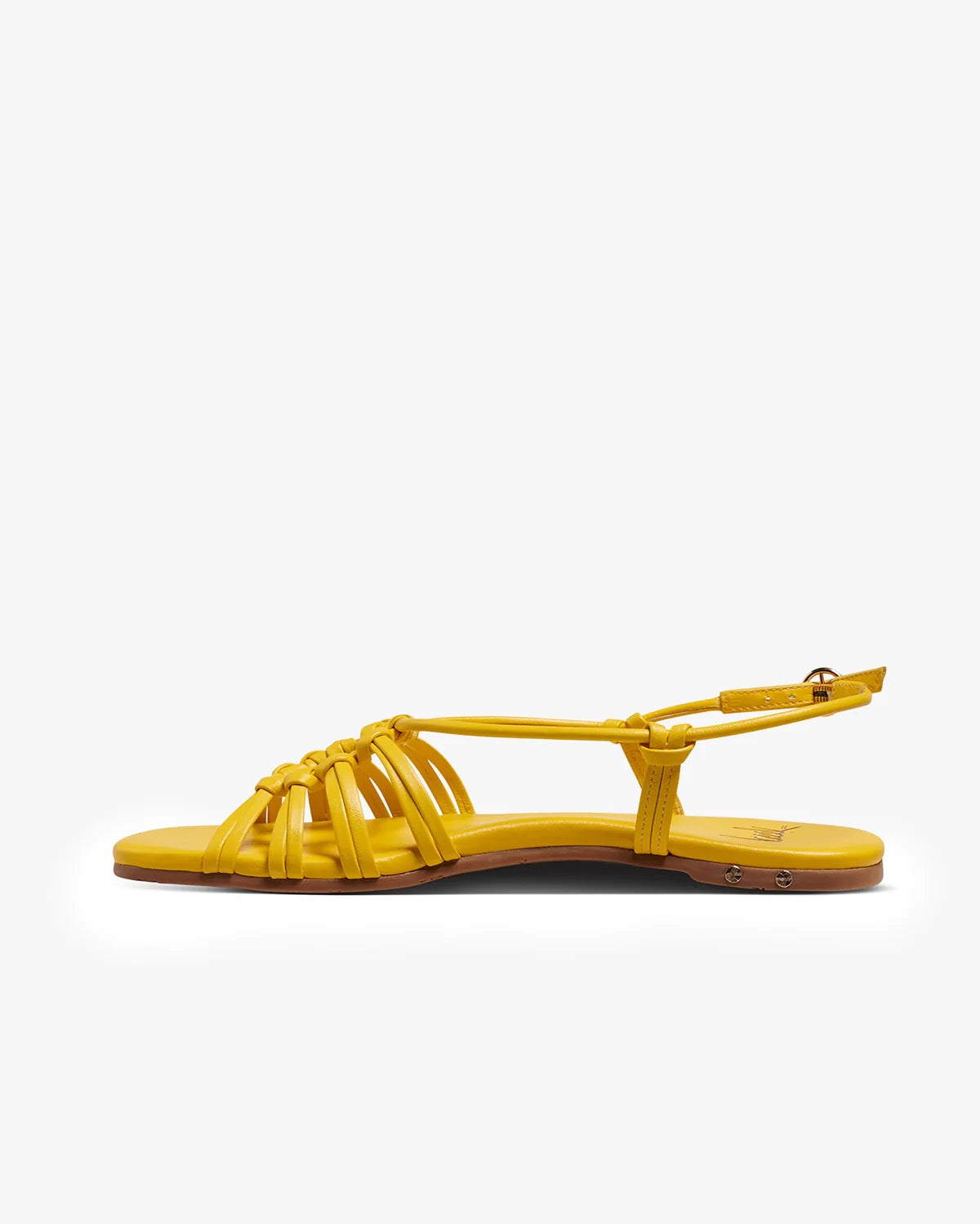BEEK LIVIA LEMON KNOTTED SANDAL 