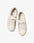 BEEK WHITE LEATHER SANDPIPER SNEAKER