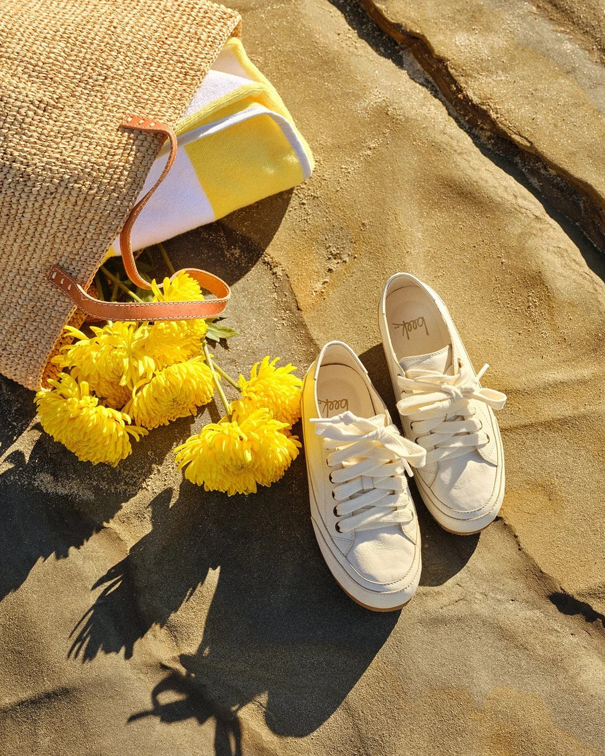 BEEK WHITE SANDPIPER SNEAKER 