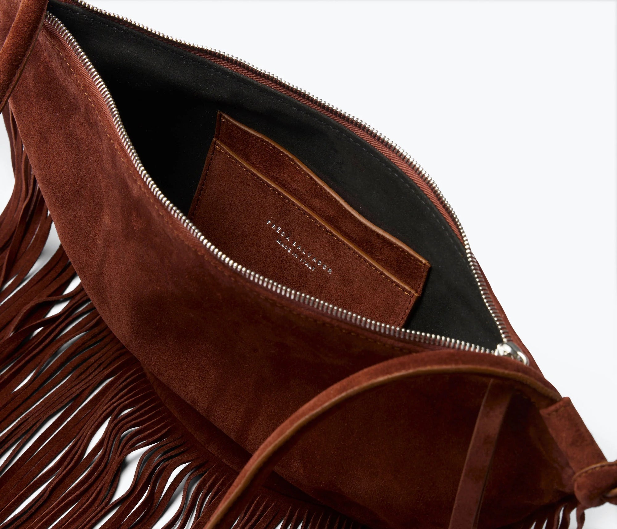 BORDEAUX FRINGE BAG 