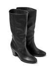 Beek Black Leather Crowboot